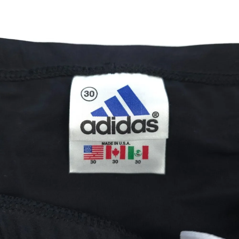 NWT Adidas Classic 3-Stripes Swim Briefs Black White Athletic Sporty Polo Swim
